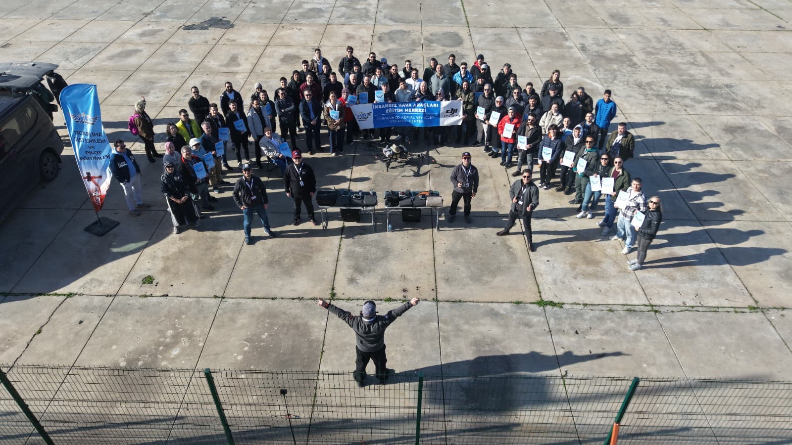 Skyview Akademi İHA eğitim programı mezuniyet grubu
